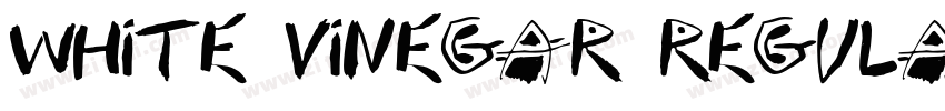 White Vinegar Regula字体转换